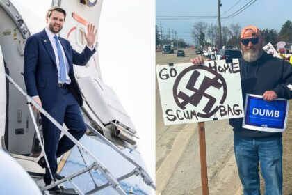 JD Vance mocks protestors