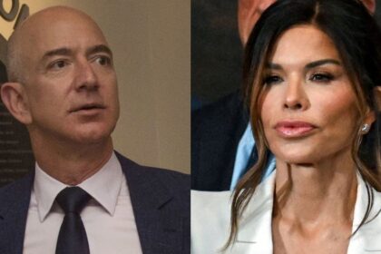 Jeff Bezos and Lauren Sánchez