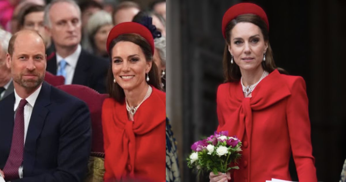Kate Middleton and Prince William Shine at Commonwealth Day Service 2025 (Credits- Instagram|@royalbanter.official)