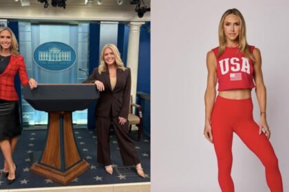 Lara Trump and Karoline Leavitt (L) and Lara Trump (R) ( Both the pictures from Instagram|@laraleatrump)