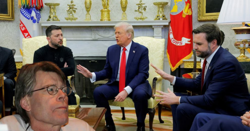 Stephen King Slams Trump and JD Vance.