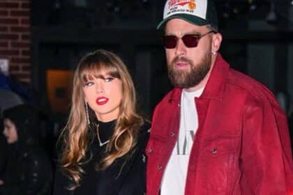 Taylor Swift with Travis Kelce