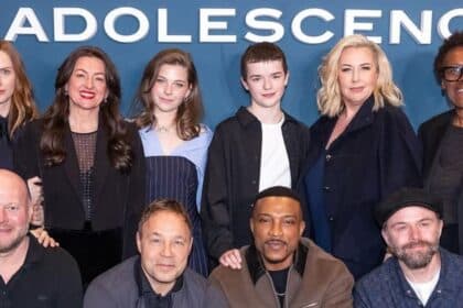 The major cast members of Netflix crime series Adolescence - 2025 ( Instagram|@owencooper)