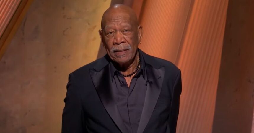 Morgan Freeman at Oscars 2025