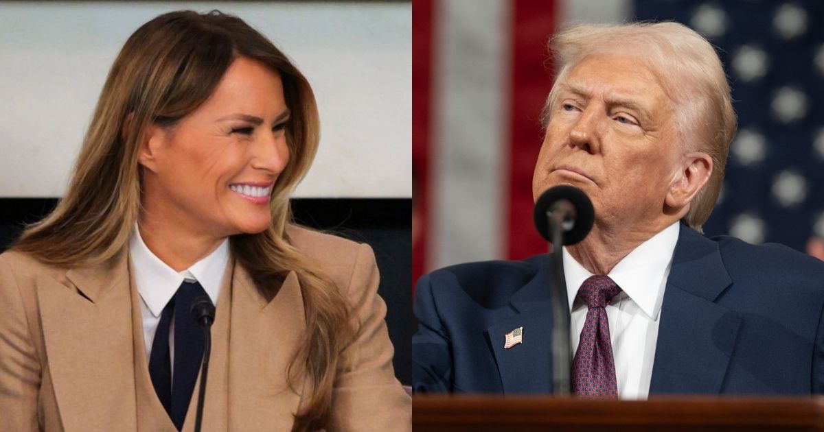 Melania Trump and Donald Trump