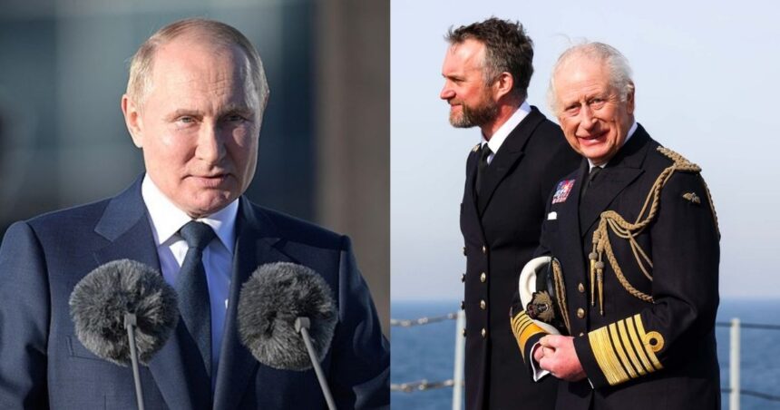 Vladimir Putin and King Charles