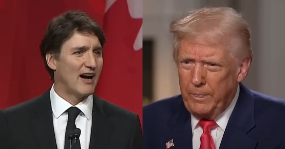 Justin Trudeau and Donald Trump