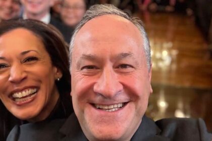 Kamala Harris and Doug Emhoff