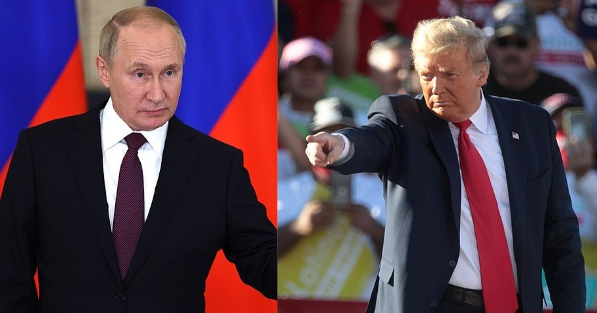Vladimir Putin and Donald Trump