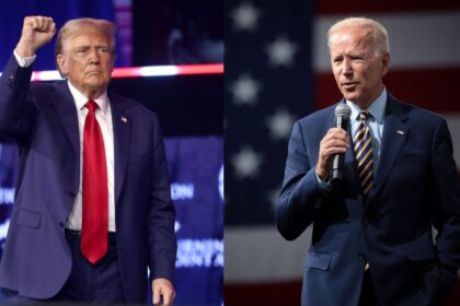 President Donald Trump and former President Joe Biden
