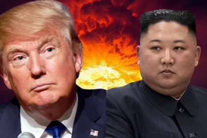 Donald Trump and North Korea's leader Kim Jong Un