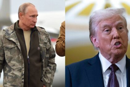 Vladimir Putin and Donald Trump