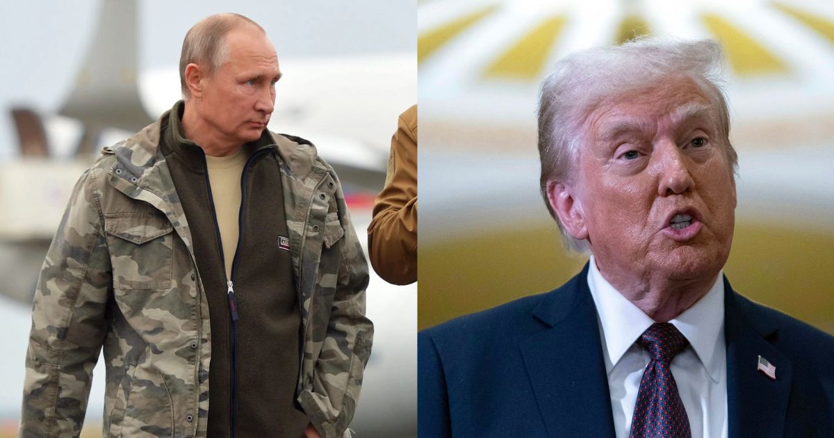 Vladimir Putin and Donald Trump