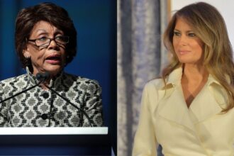 Maxine Waters and Melania Trump